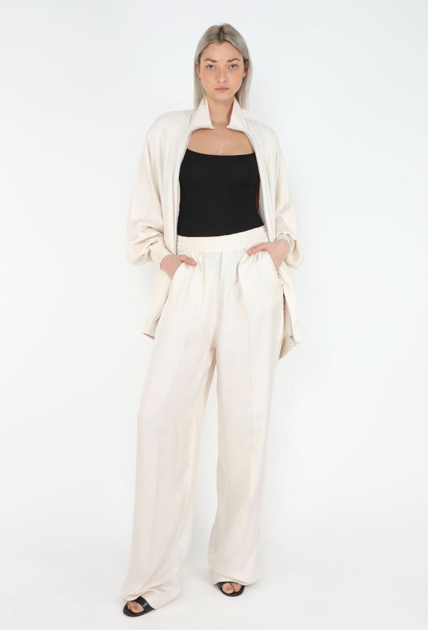 Prada 2023 Silk Oversized Track Ensemble - 7