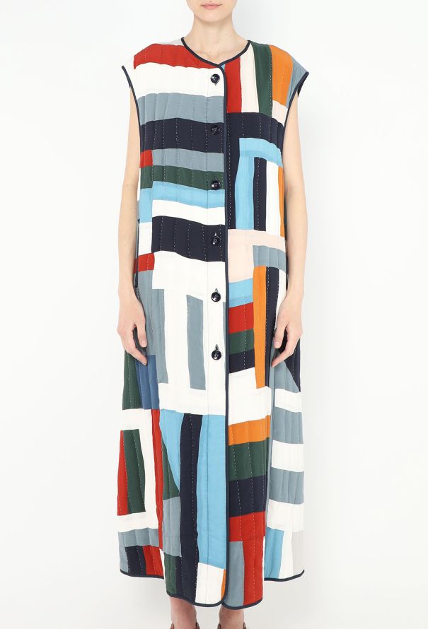 Chloé STUNNING F/W 2022 Patchwork Liner Vest - 3 Chloé STUNNING F/W 2022 Patchwork Liner Vest - 3