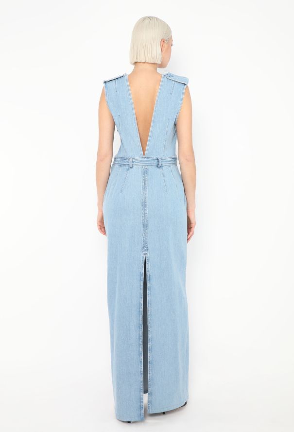 【24SS NEW】DRIES VAN NOTEN/ Dresda デニム バックレスドレス 24SS NEW】DRIES VAN NOTEN/ Dresda デニム バックレスドレス