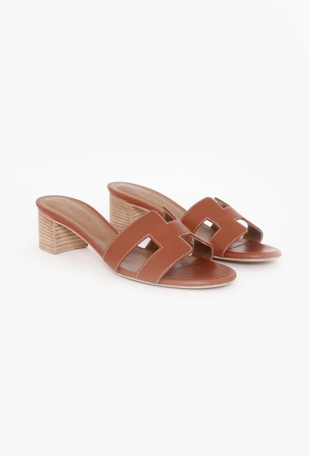 Hermès Classic Leather Oasis Mules - 2