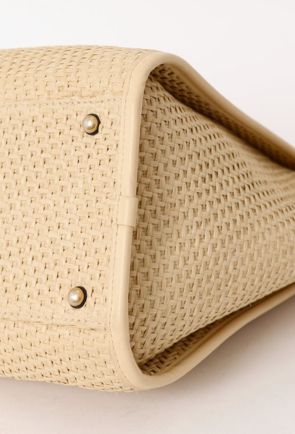 Chanel Raffia Medium Deauville Tote Bag - 8 Chanel Raffia Medium Deauville Tote Bag - 8