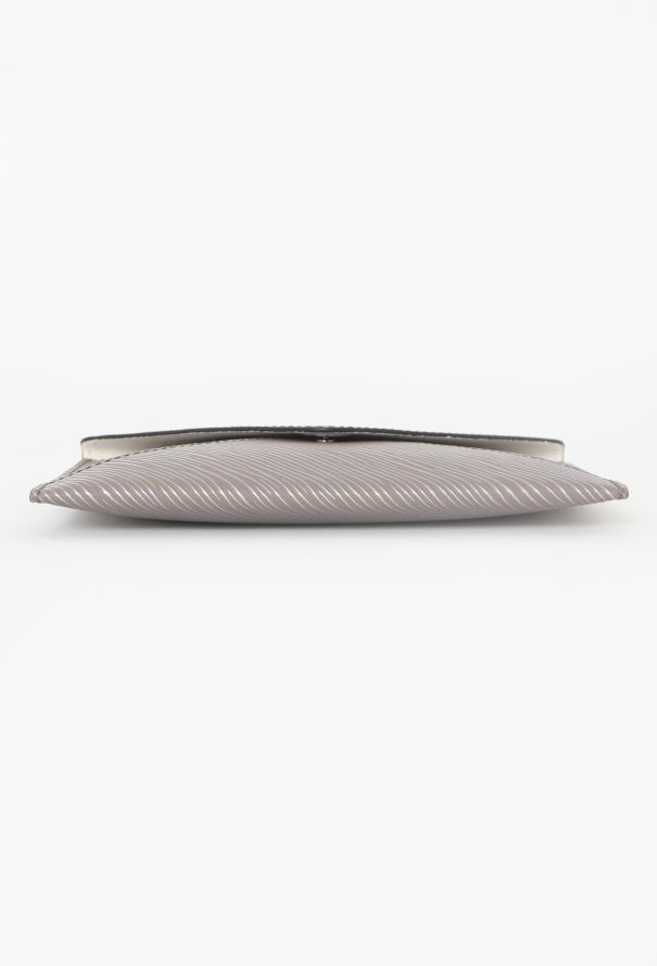Louis Vuitton Matte Grey Epi Envelope Pouch - 6 Louis Vuitton Matte Grey Epi Envelope Pouch - 6