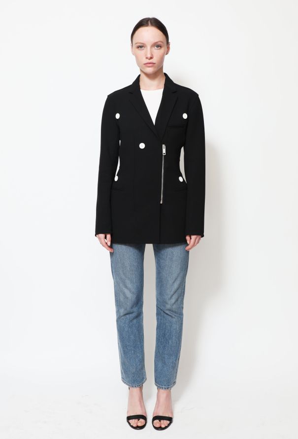 Céline S/S 2016 Tailored Zip Blazer - 3