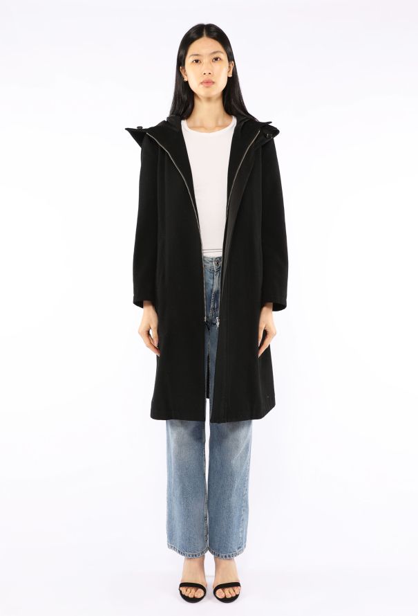 Yohji Yamamoto Wool Zip Duffle Coat - 4
