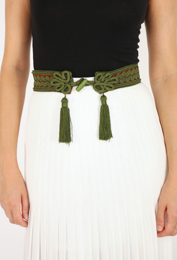 Saint Laurent Passementerie Tassel Belt, attributed to '60s YSL - 1