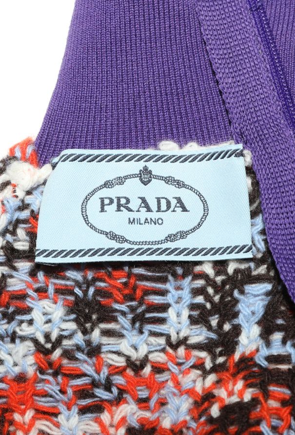Prada F/W 2022 Abstract Knit Sweater - 7