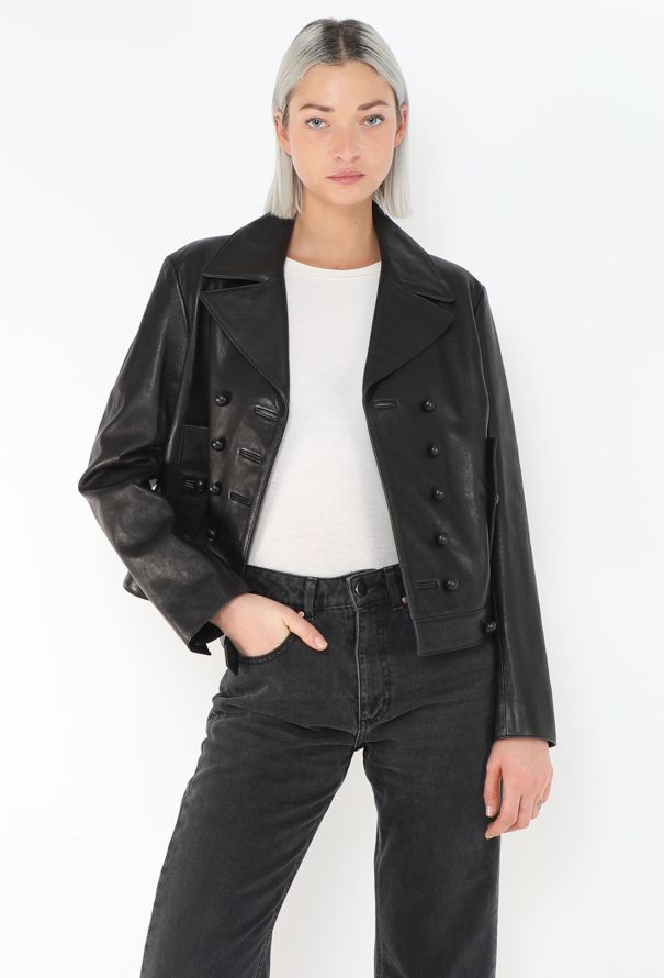 Dior Leather Military Jacket - 1
