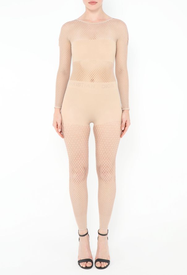 Dior S/S 2019 Fishnet Jumpsuit - 3