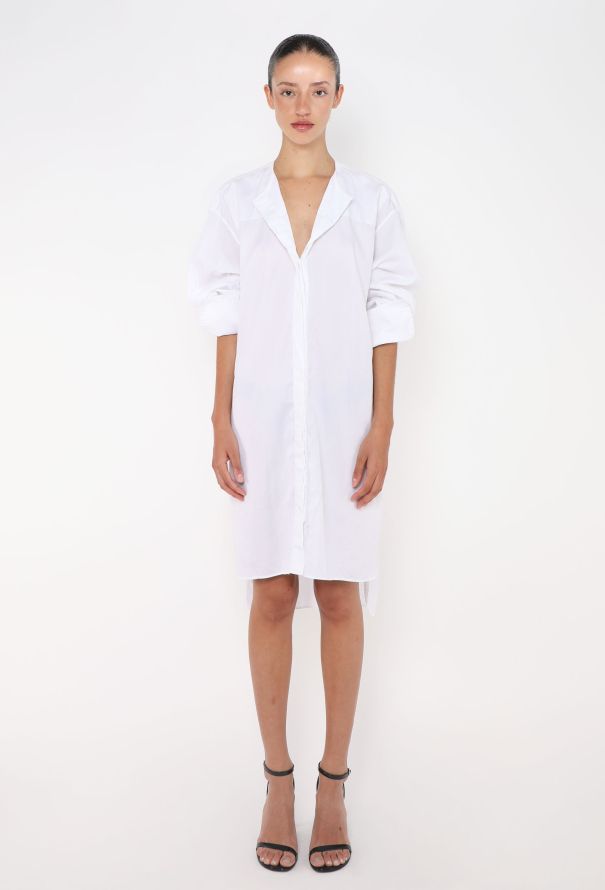 Contrast Stitch Cotton Tunic