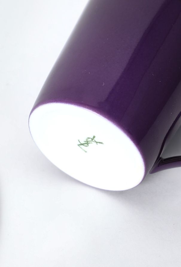 Saint Laurent Vintage Porcelain Heart Espresso Set - 7