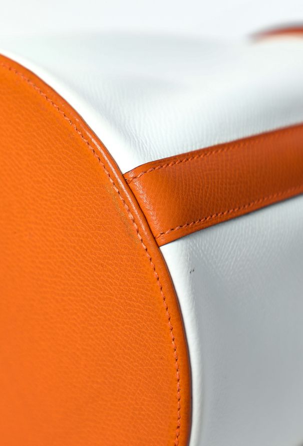 Hermès Rare Vintage Bicolor Epsom Farming Bag - 10