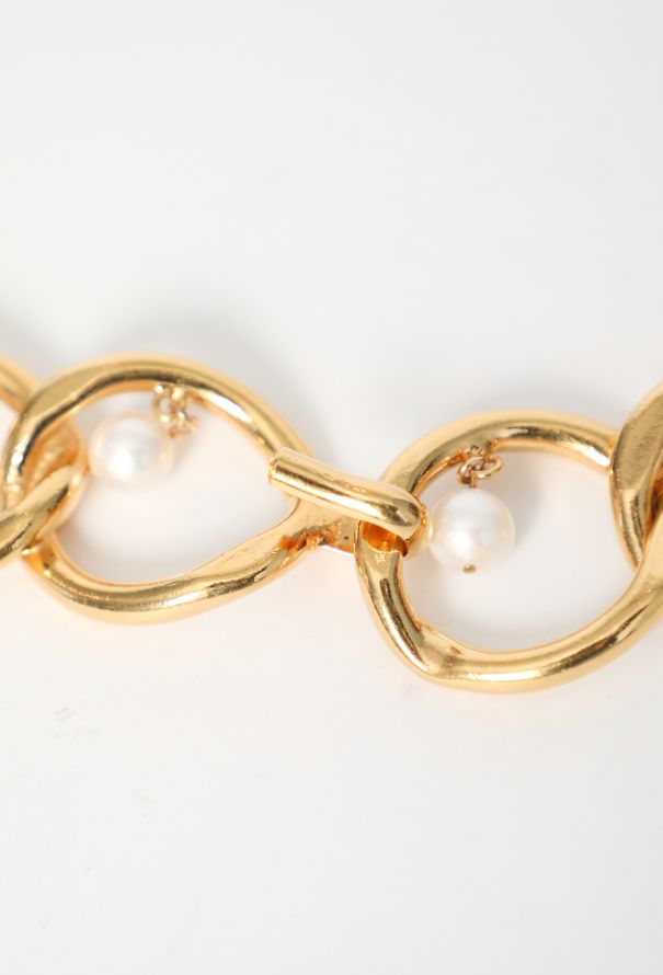 Chanel COLLECTOR Spring 1986 Pearl Chain Belt - 5
