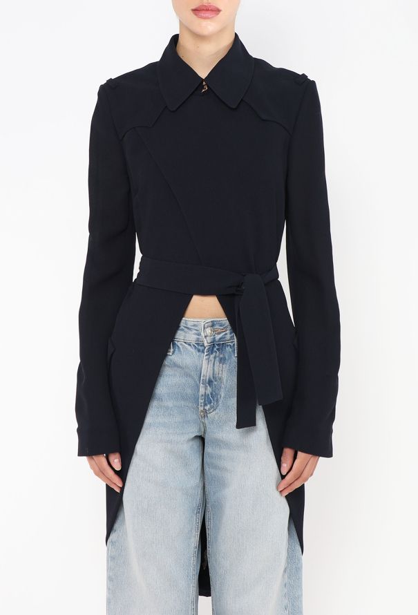 Balenciaga S/S 2005 Belted Nautical Jacket - 4 Balenciaga S/S 2005 Belted Nautical Jacket - 4