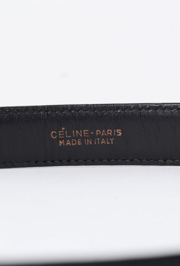 Céline '70s Horsebit Leather Belt - 5 Céline '70s Horsebit Leather Belt - 5