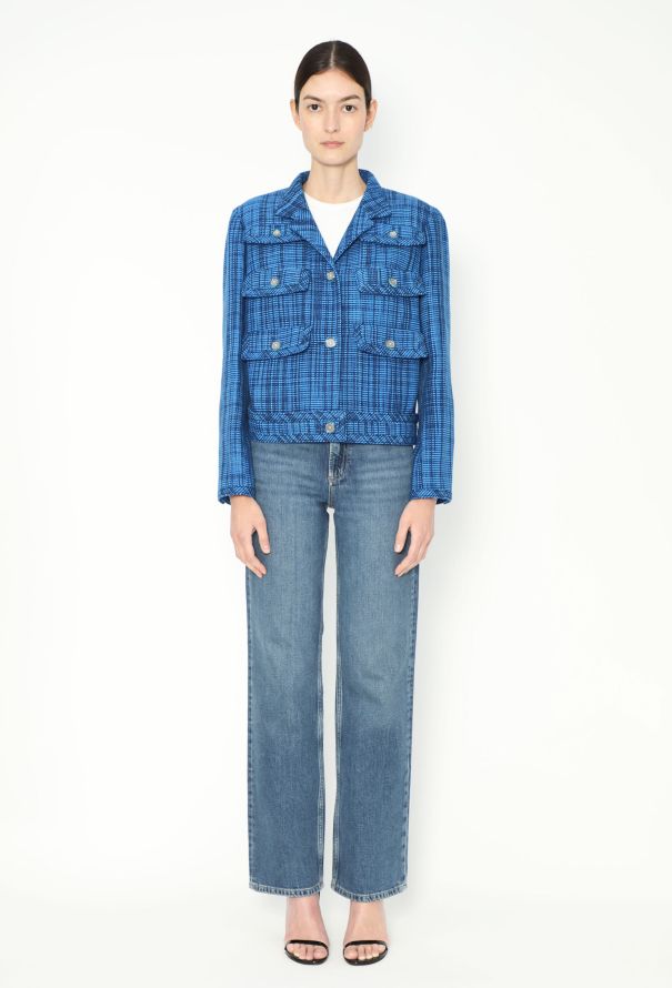 Chanel Tweed 'CC' Pocket Jacket, Resort 2020 - 5