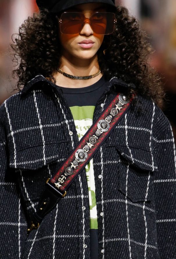 Dior F/W 2018 Printed Bag Strap - 2 Dior F/W 2018 Printed Bag Strap - 2