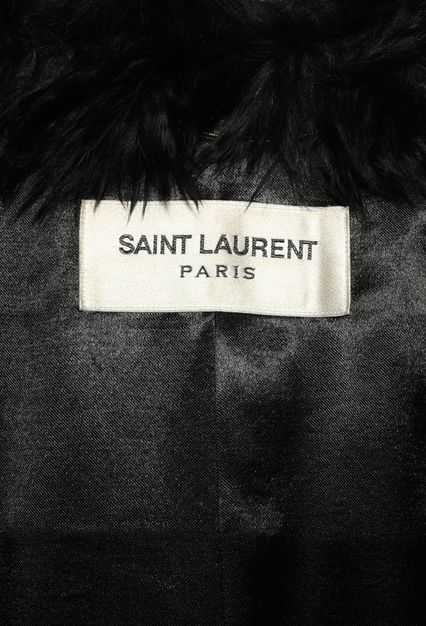 Saint Laurent 2013 Alpaca Fur Jacket - 7