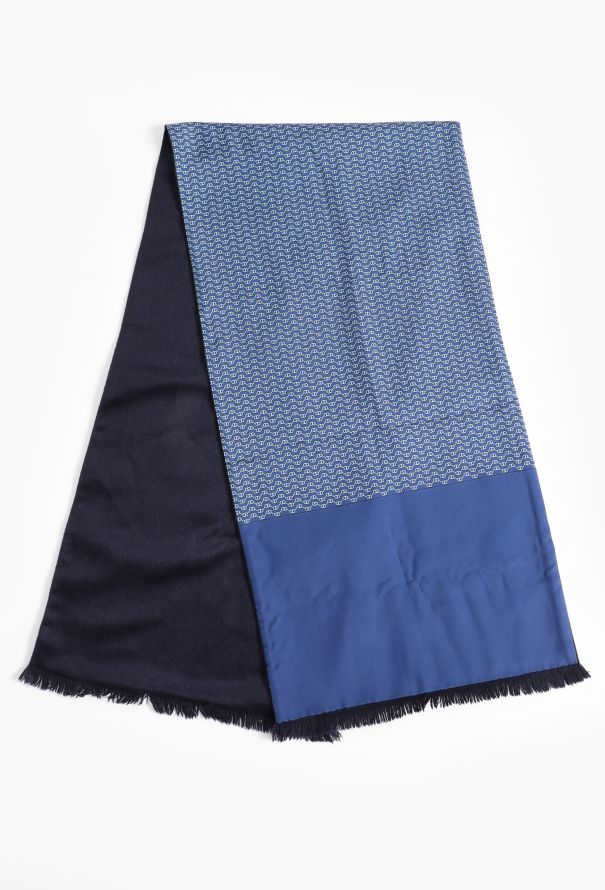 Hermès Chaîne d'Ancre Silk Angora Scarf - 1