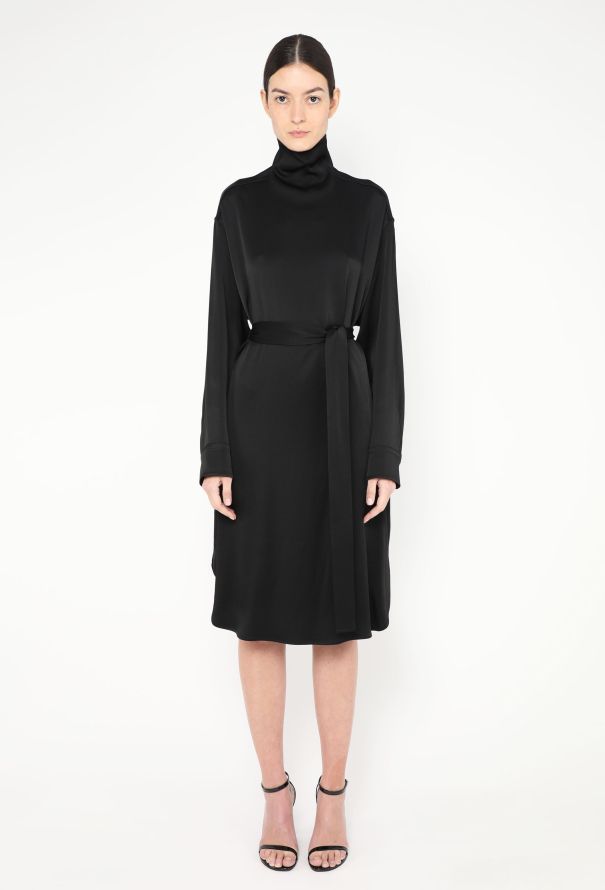 Phoebe Philo 2024 A2 Edit Belted Satin Dress - 1