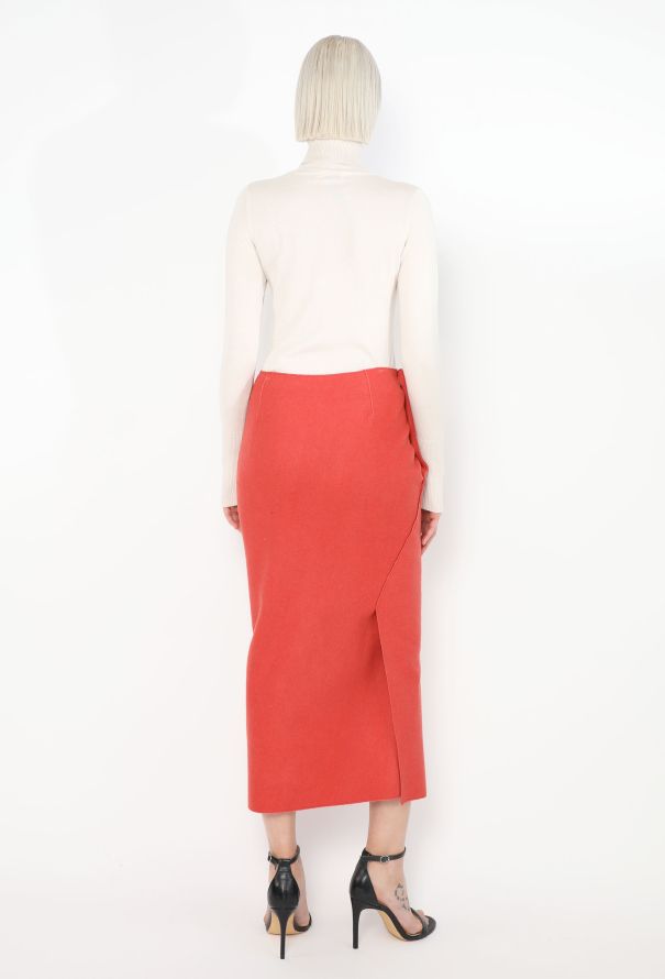 Jil Sander Early 2000s Asymmetrical Felted Skirt - 4 Jil Sander Early 2000s Asymmetrical Felted Skirt - 4