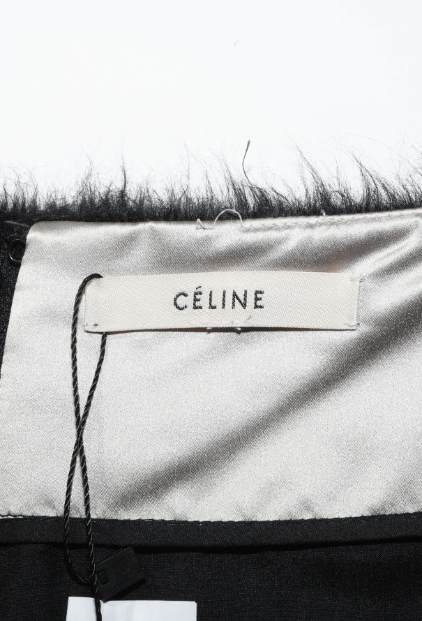 Céline Faux Fur Midi Skirt, Pre-Fall 2012 - 6
