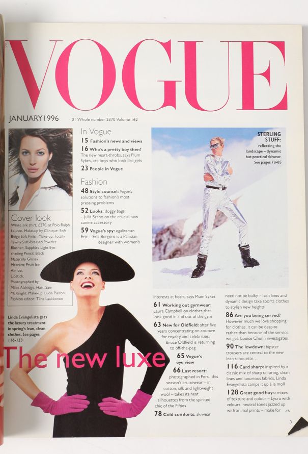 VOGUE UK Late '90s Nick Knight Trio - 3 VOGUE UK Late '90s Nick Knight Trio - 3