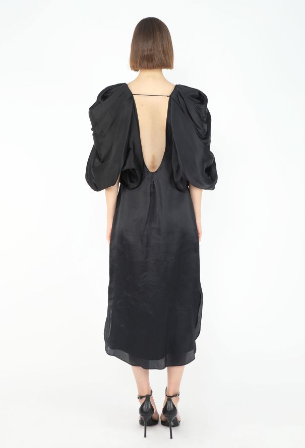 Khaite 2021 Silva Open-Back Silk Dress - 5