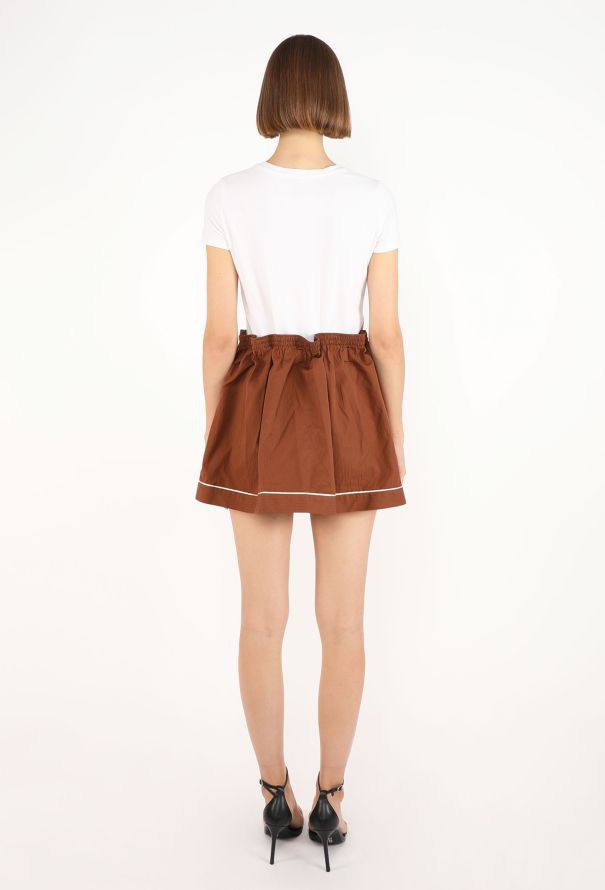 Prada Paperbag Pyjama Skirt, F/W 2025 - 7