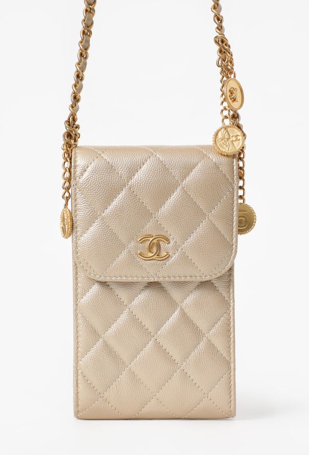 Chanel Dakar Medallion Charm Mini Bag, 2023 - 2
