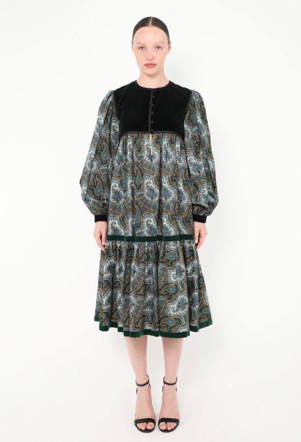 Saint Laurent Collector F/W 1977 Russian Smock Dress - 1
