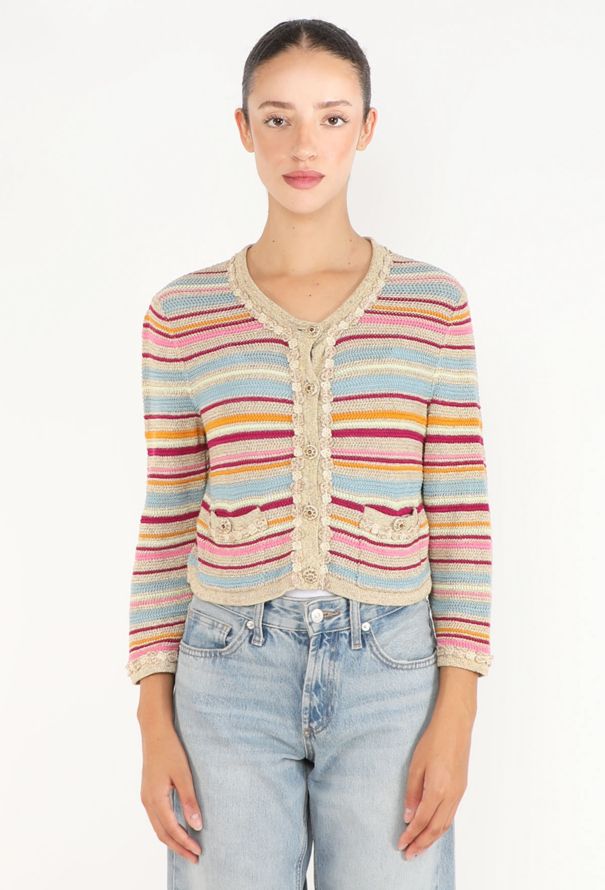 Chanel Cropped Gripoix Cardigan, Resort 2011 - 1
