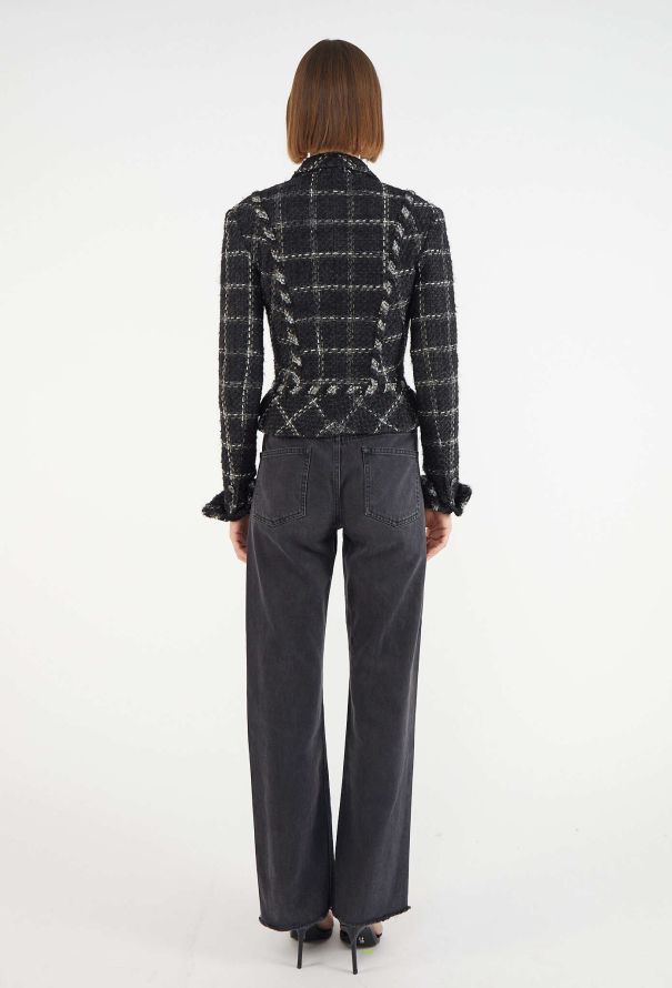 Chanel Iconic 2006 Tweed Hourglass Jacket - 5