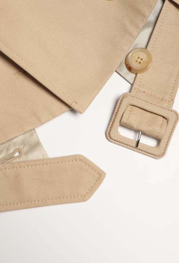 Coperni S/S 2023 Cropped Trench Jacket - 10