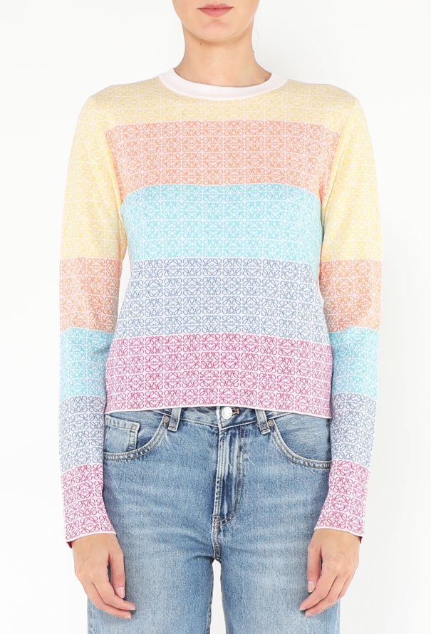 Loewe 2025 Anagram Jacquard Sweater - 1