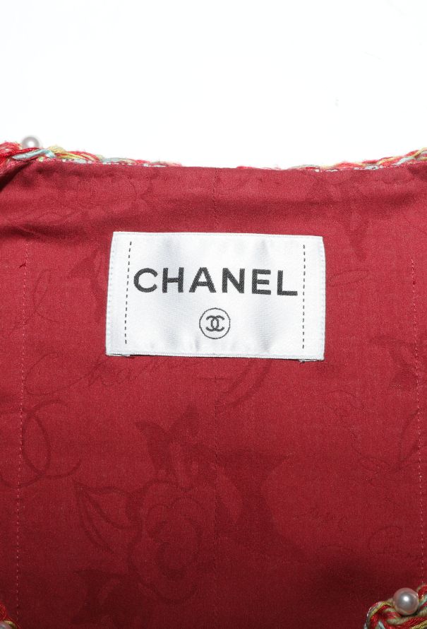 Chanel 2017 Pearl Trim Tweed Vest - 6