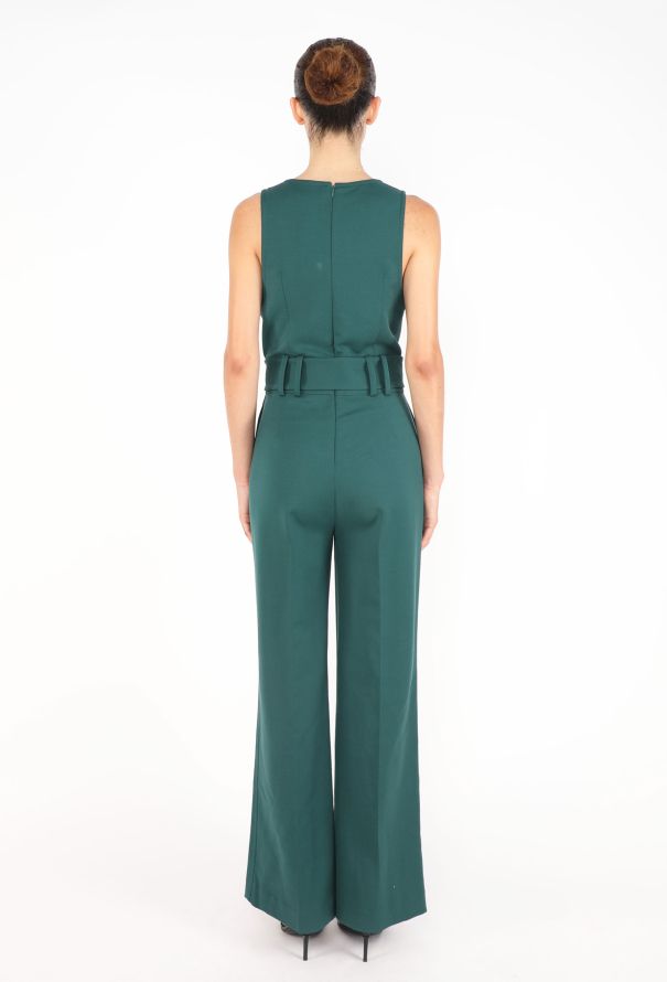 Gabriela Hearst Flared Belted Jumpsuit, Resort 2017 - 5