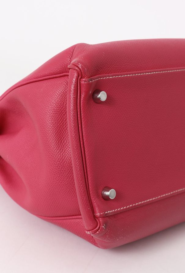 Hermès Rose Tyrien Epsom Kelly Retourné Verso 35 - 11 Hermès Rose Tyrien Epsom Kelly Retourné Verso 35 - 11