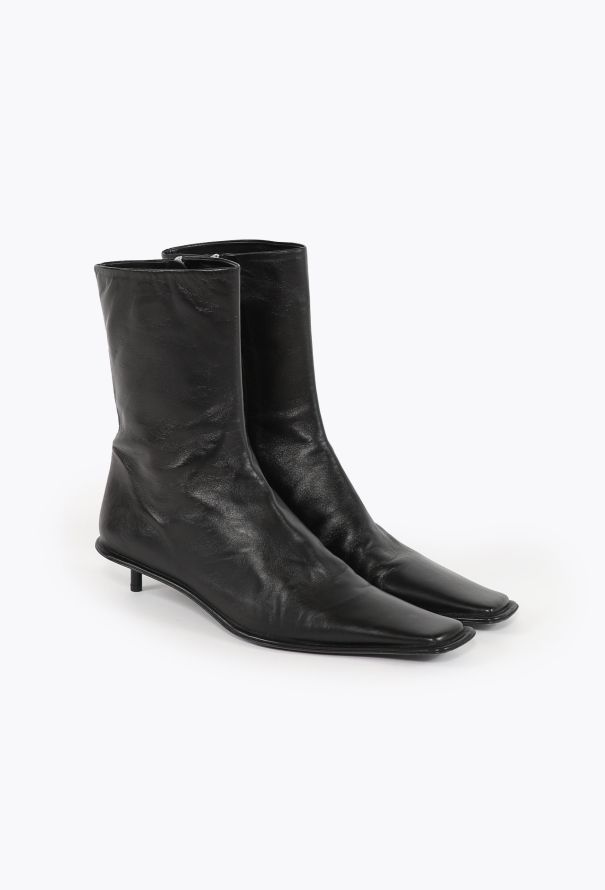 Jil Sander Resort 2023 Kitten Heel Boots - 4