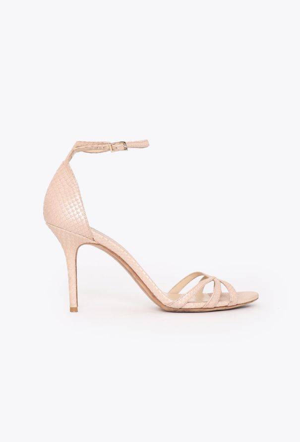 Jimmy Choo Dinda Python Sandals - 1