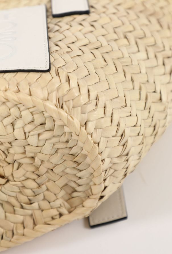 Loewe 2021 Raffia Small Basket Bag - 10