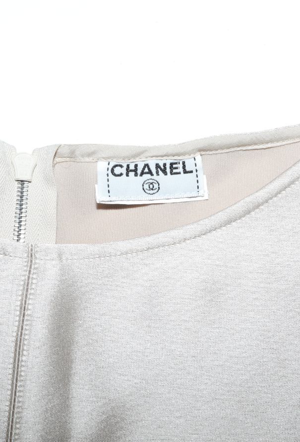 Chanel Charmeuse Cap-Sleeve Ensemble - 6 Chanel Charmeuse Cap-Sleeve Ensemble - 6