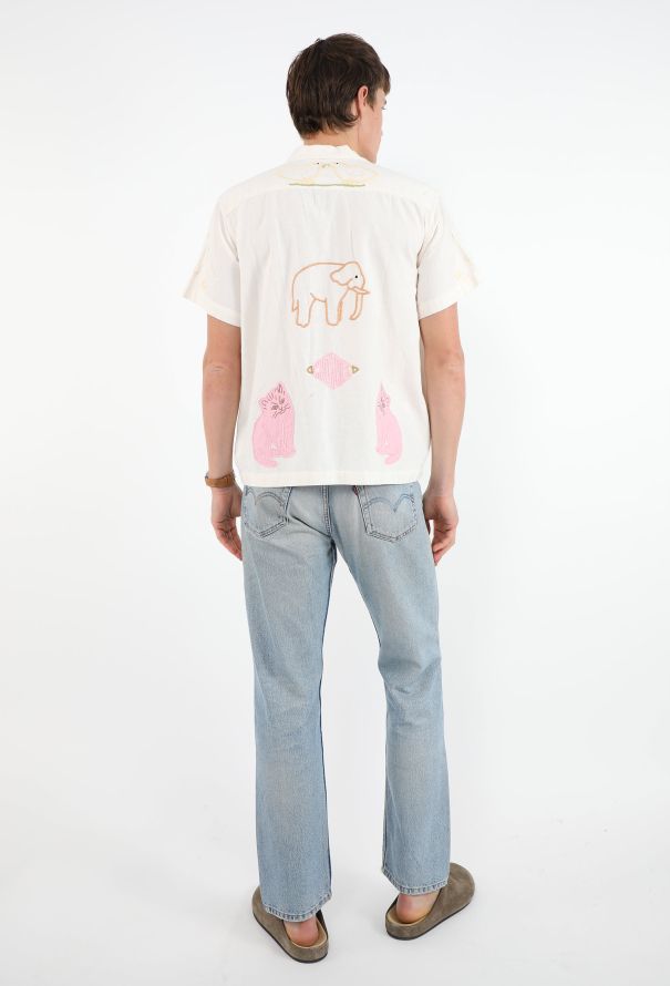 BODE Cotton Embroidered Shirt - 2