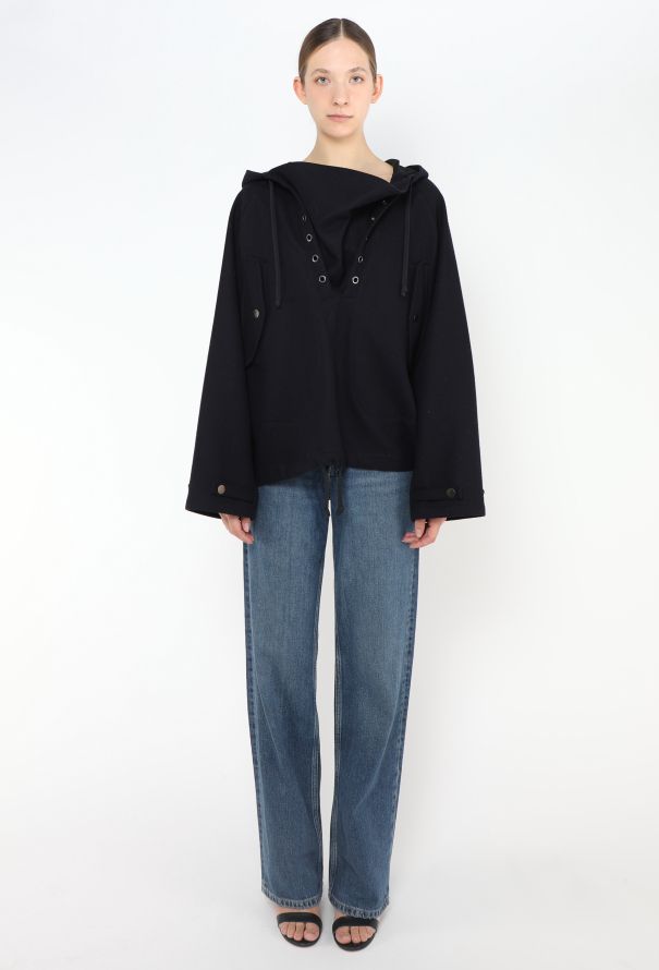 Céline 2017 Eyelet Hooded Sweater - 2