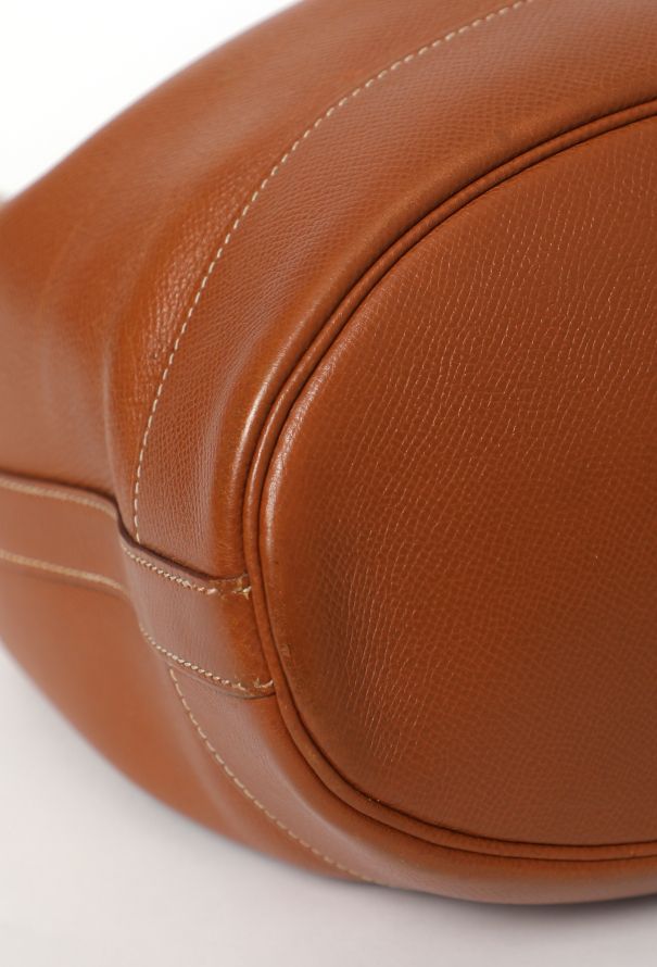 Hermès '90s Gold Courchevel Market Bag - 10