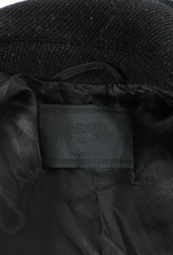 Prada 1996 Classic Wool Peacoat - 6