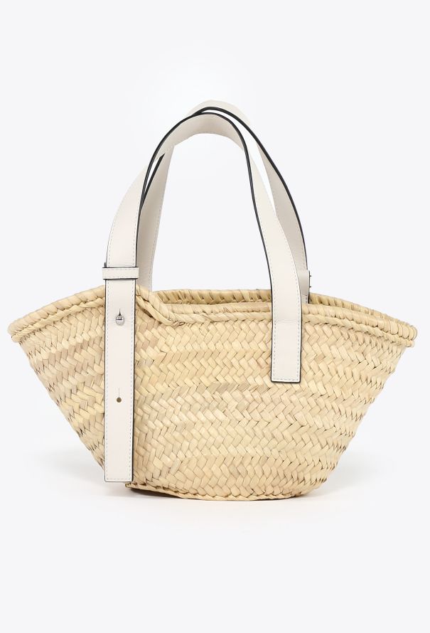 Loewe 2021 Raffia Small Basket Bag - 5