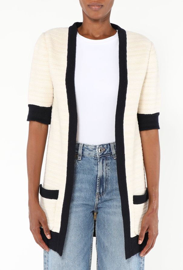 Gucci F/W 2017 Wool Bicolor Cardigan - 4