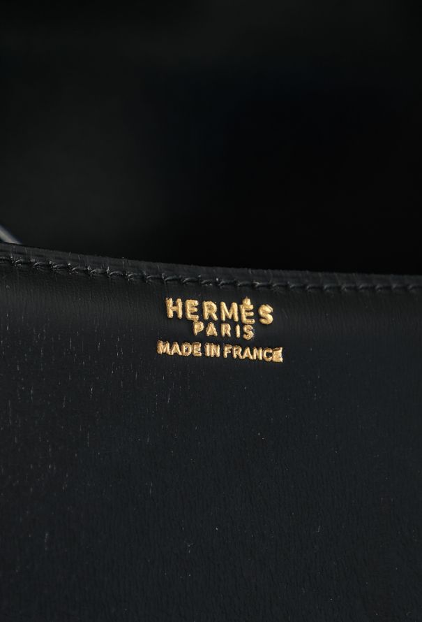 Hermès Vintage '70s Black Box Constance 23 - 9