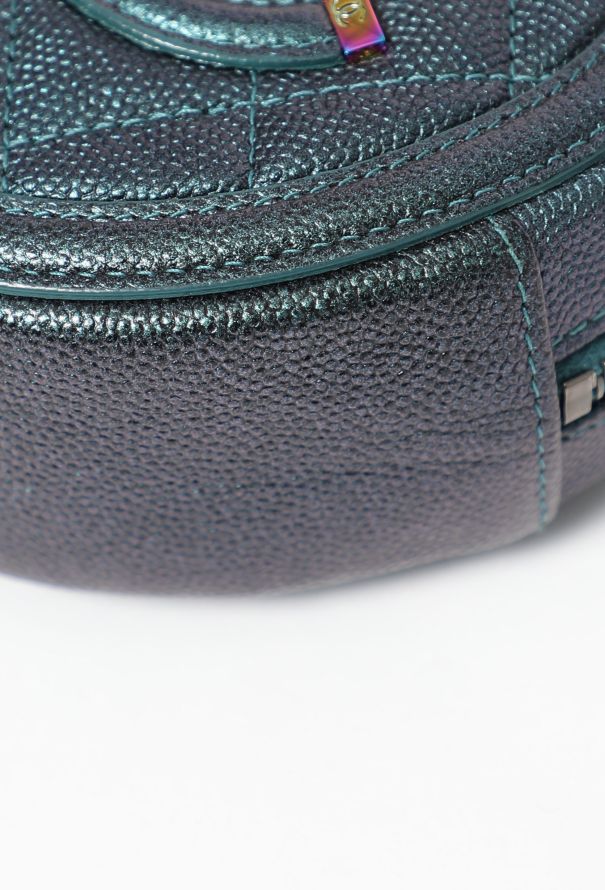 Chanel Filigree Caviar Quilted Round Clutch - 8 Chanel Filigree Caviar Quilted Round Clutch - 8