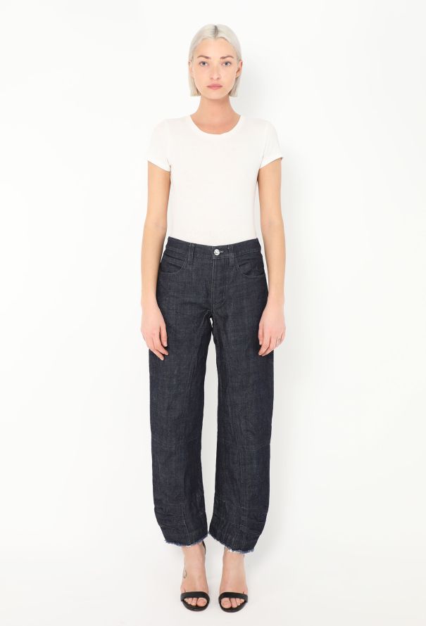 Jil Sander S/S 2022 Distressed Hem Jeans - 4 Jil Sander S/S 2022 Distressed Hem Jeans - 4